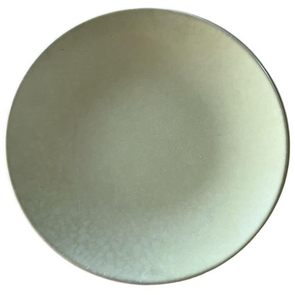 Vintage MCM Prolon 7201-T Dessert Salad Plate Set 5 Avocado Green Restaurant - Picture 1 of 3